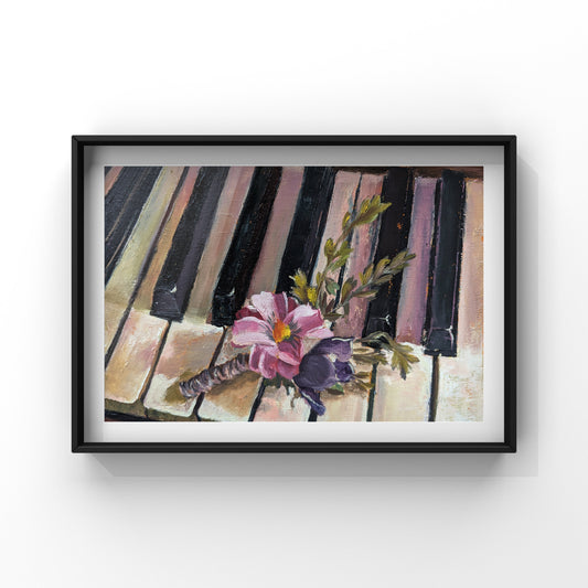 Flora Sonata- Piano print