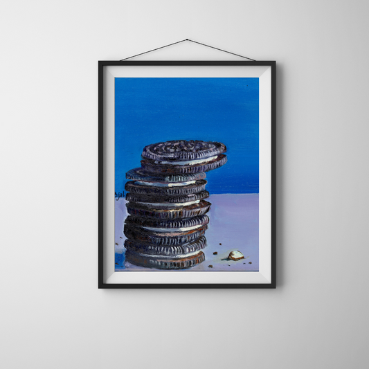 MIdnight snack- stack of oreos